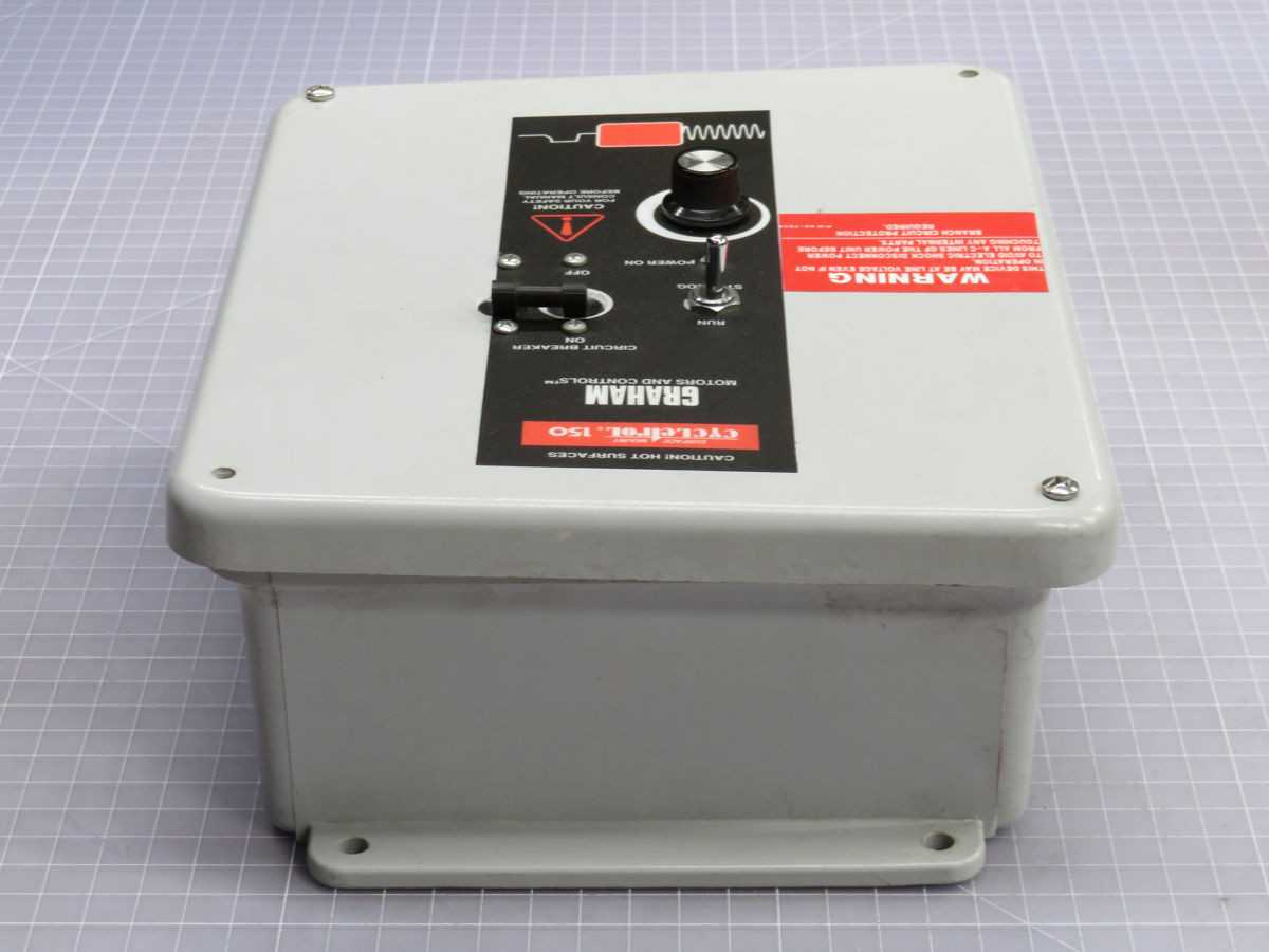 Graham Motors And Controls 176B6003 Control Drive T248684 - MOTOR DRIVES