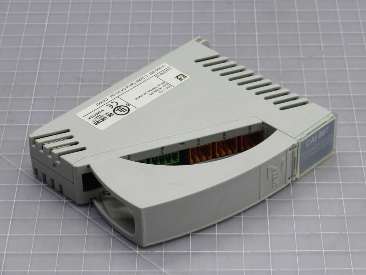 SIGMATEK CAI887 TEMPERATURE DETECTION MODULE BH0291 - TEMPERATURE CONTROL COMPONENTS