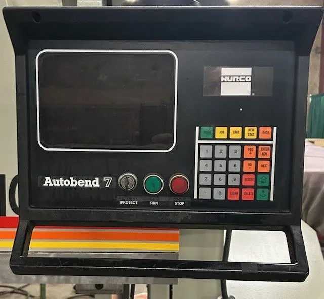 1996 ACCURPRESS 713010 HYDRAULIC PRESS BRAKE, 130 TON, 10' 8" STROKE, 2-AXIS, CNC HURCO AB7/S7 - PRESS BRAKES