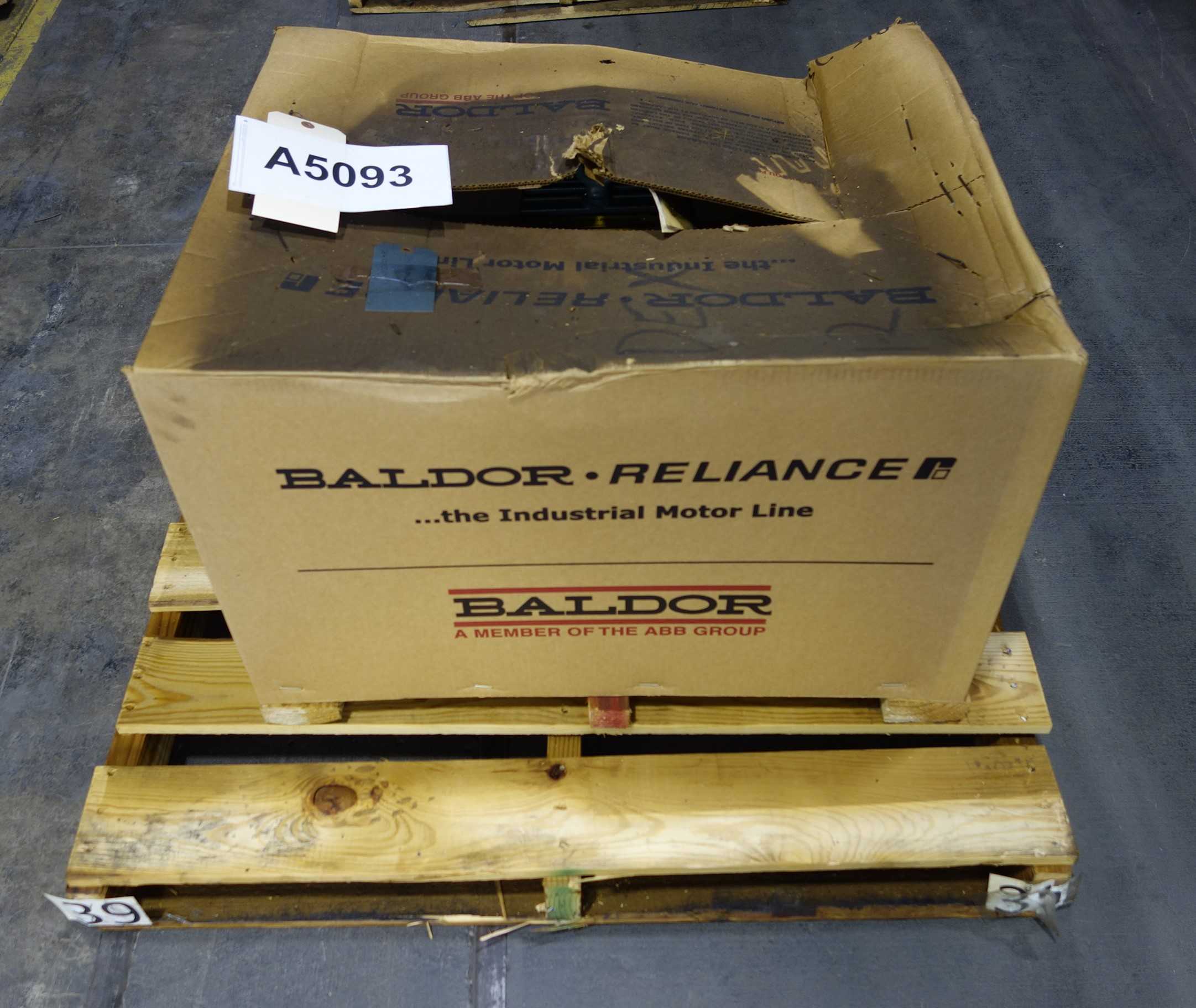Baldor Motor ECP4100T, 15 HP, 3-Phase, 1180 RPM, 230/460V, Frame 284T