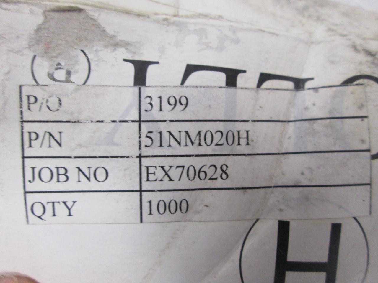 LOT OF 1000 TOSHIBA 51NM020H 23144691 FUSES T58372 - FUSES