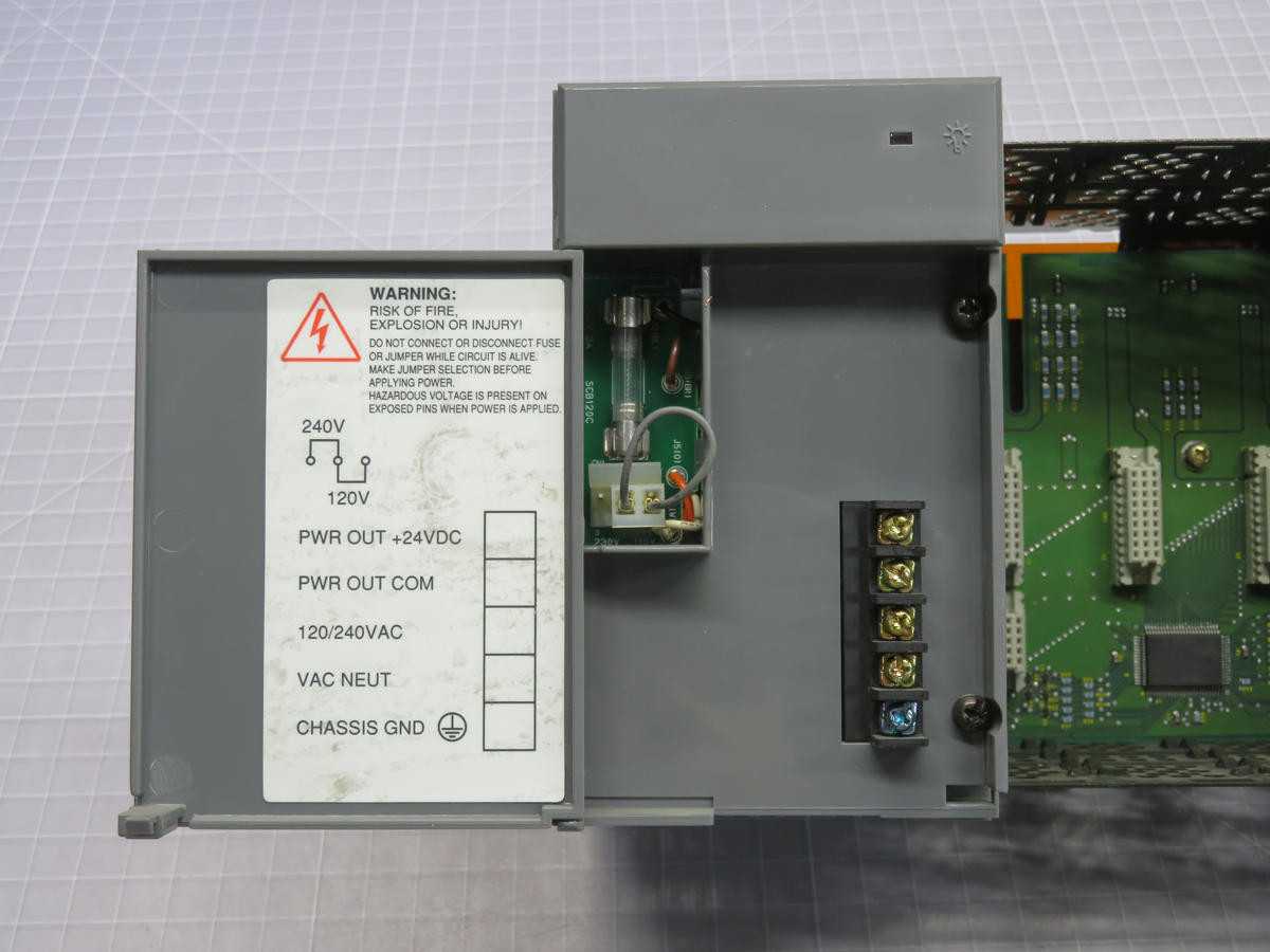 ALLEN-BRADLEY 1746-P2 POWER SUPPLY T232265 - AUTOMATION & CONTROLS