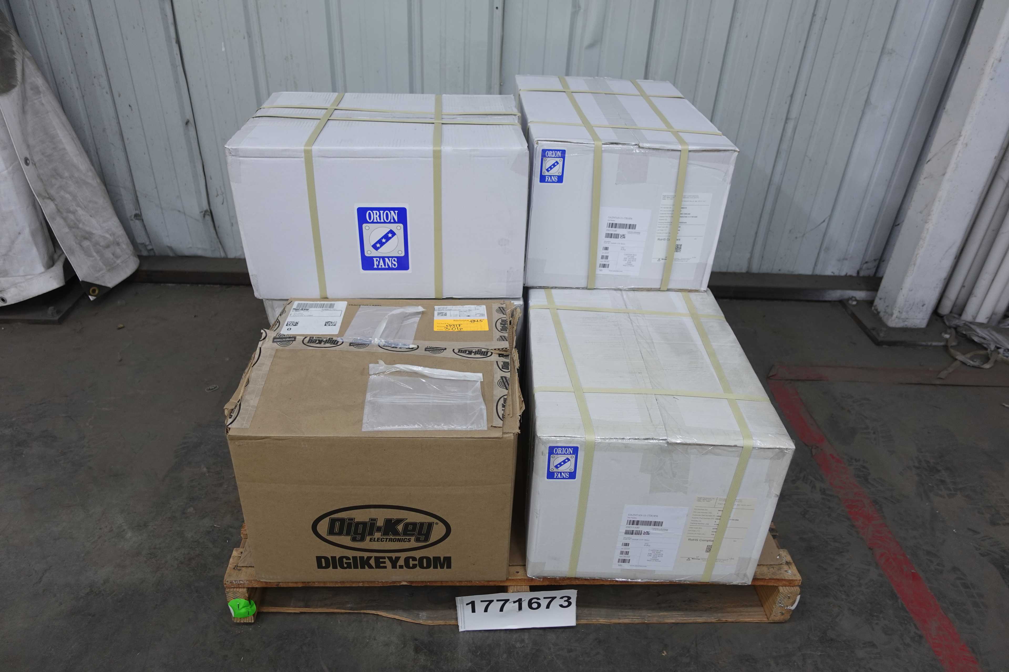 SKU 1771673 - PALLET OF ORION FANS OA2547AN-11-1TB1856 COOLING FANS - COOLING FAN
