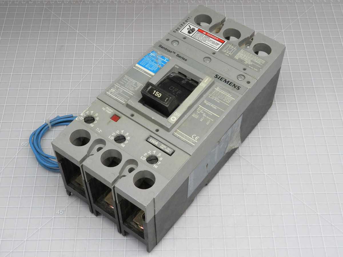 Siemens FXD6-A Sentron Circuit Breaker 150 Amp With U13FD60 T195383 - CIRCUIT BREAKERS