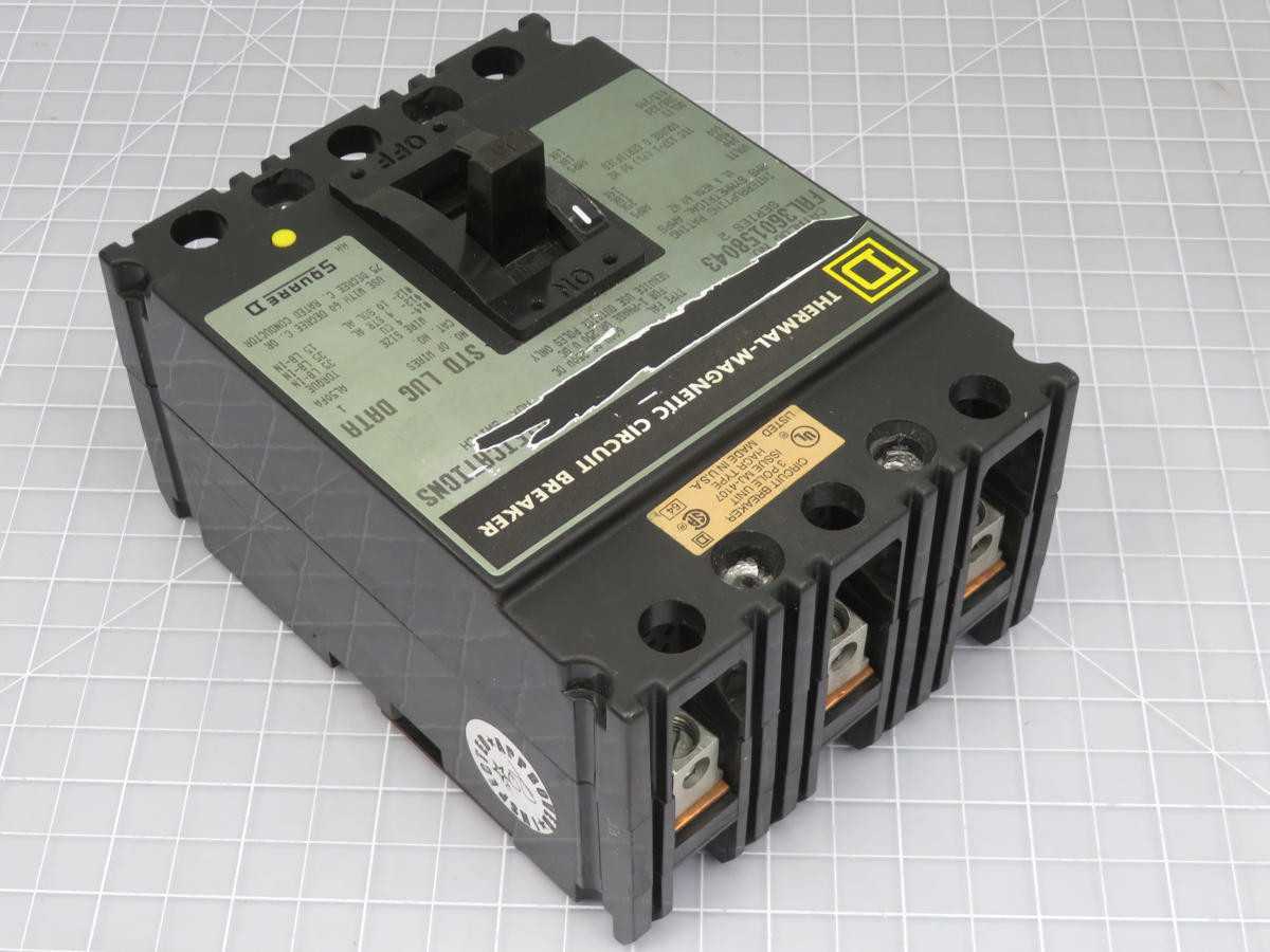 SQUARE D FAL360158043 THERMAL-MAGNETIC CIRCUIT BREAKER T198708 - CIRCUIT BREAKERS