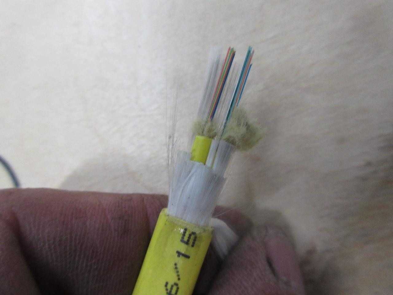 TE CONNECTIVITY 3037416 TYPE OFNP 7-1553621-4 REV B 6882 FT MULTI MODE FIBER OPTIC CABLE 24 FIBER T1 - FIBER OPTIC CABLE