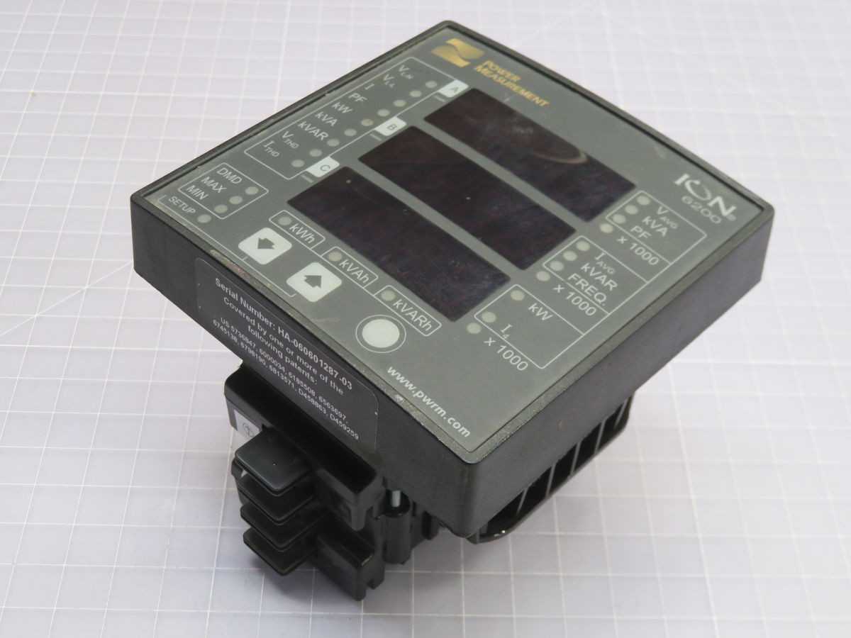 POWER MEASUREMENT 6200 POWER/ENERGY METER T250050 - AUTOMATION & CONTROLS