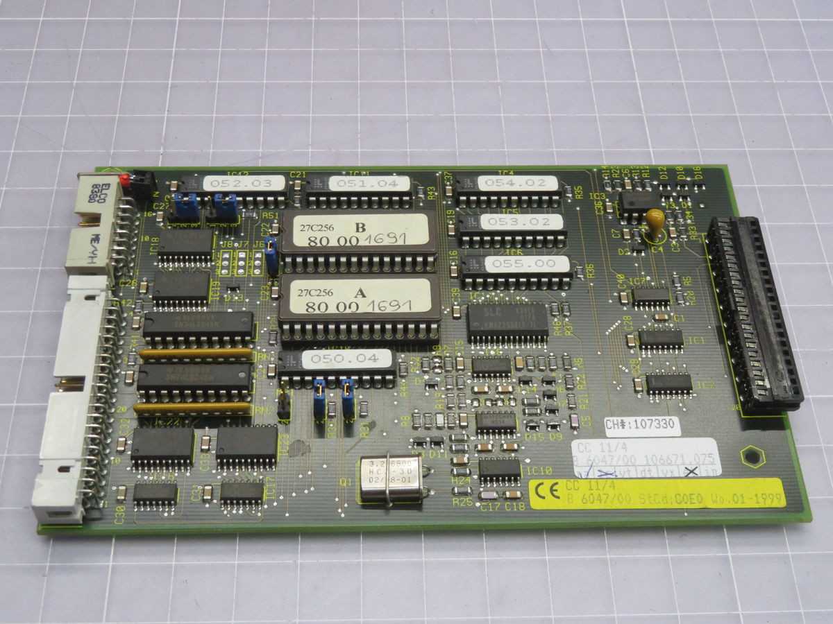 Bachmann CC11/4 Processor Board Assembly T250342 - PCB CIRCUIT BOARDS