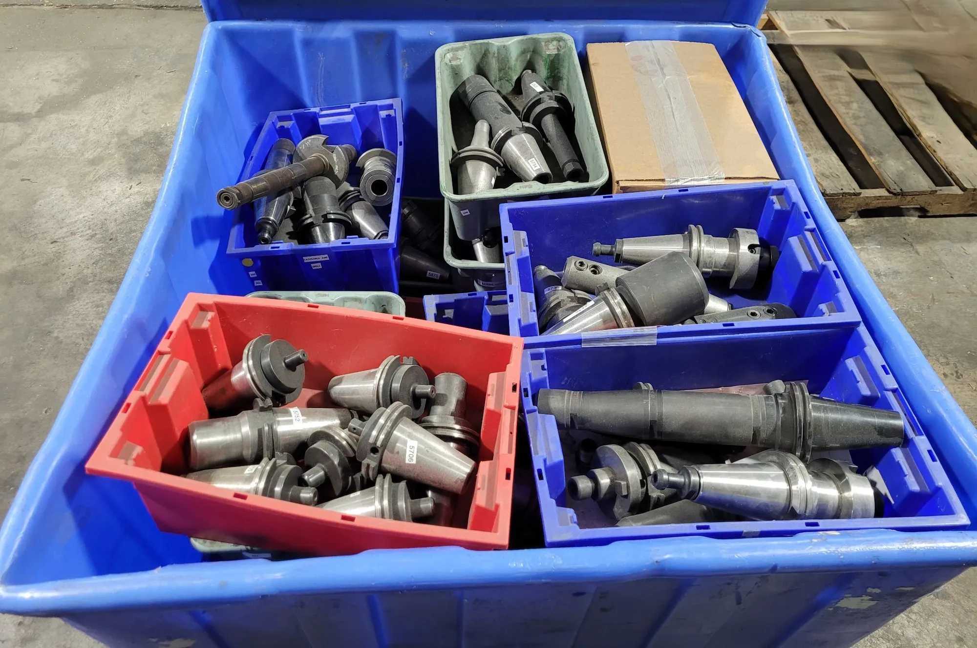 CAT 50 Tool Holders - 140 Holders in Various Sizes Available - MACHINING ACCESSORIES & TOOLING