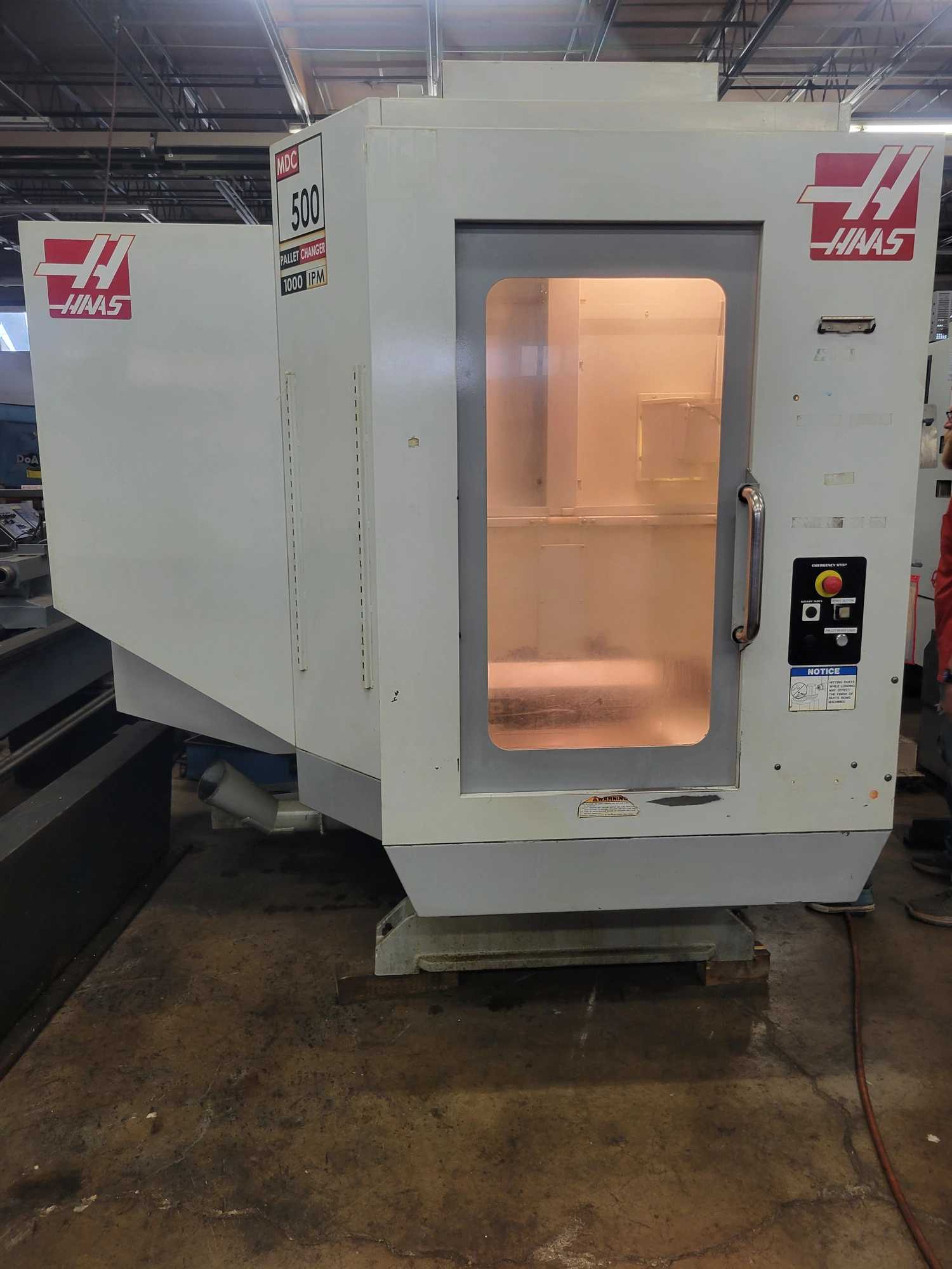 2005 Haas MDC-500 Vertical Machining Center With Automatic Pallet Changer - VERTICAL MACHINING CENTERS