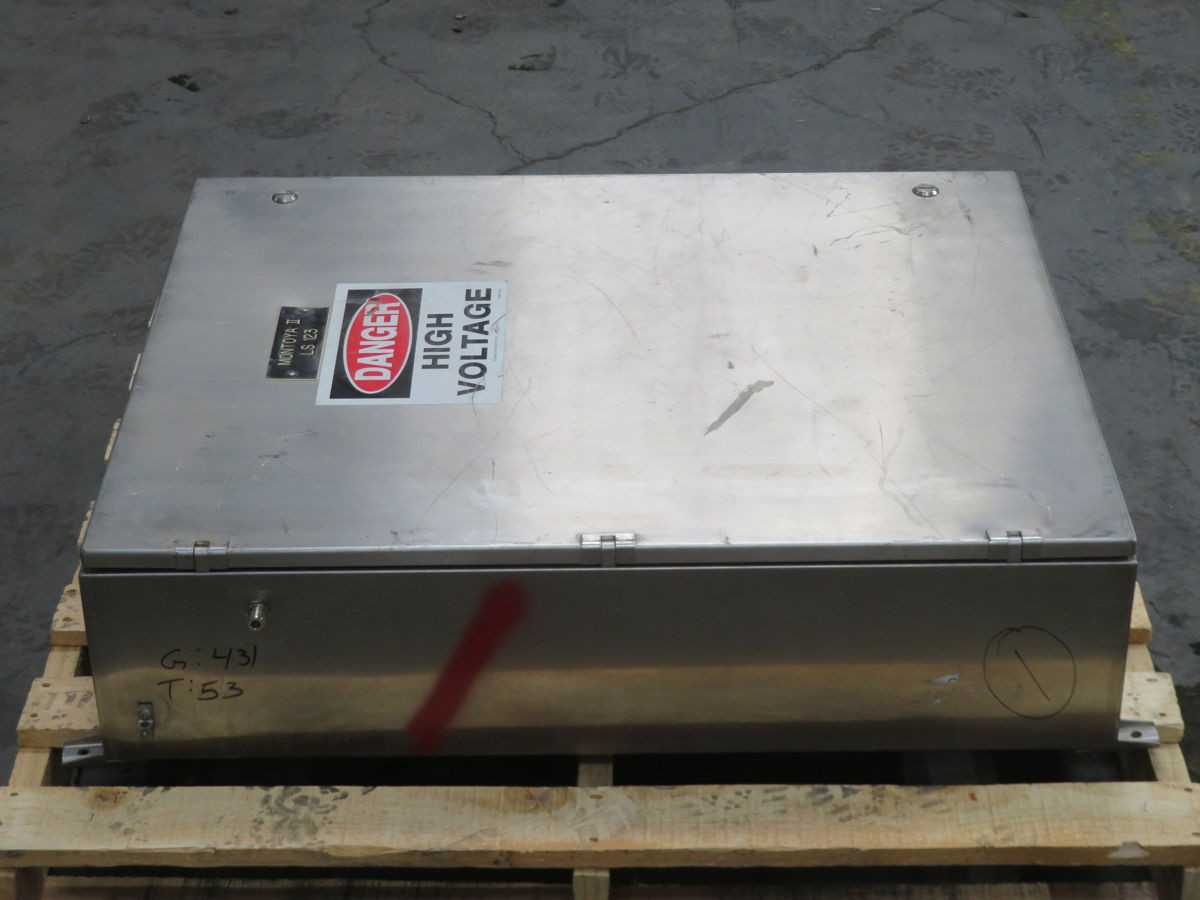 Hoffman A-160 Stainless Steel Control Panel Enclosure T254017 - ELECTRICAL ENCLOSURES