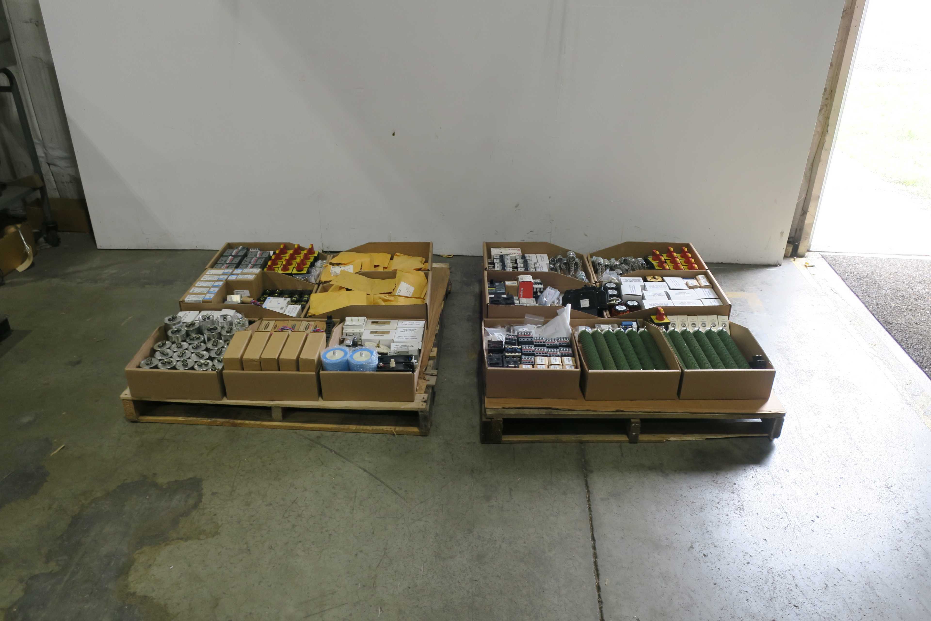 SKU 1784355 - 2 PALLETS OF ASSORTED ELECTRICAL COMPONENTS - ELECTRICAL COMPONENTS