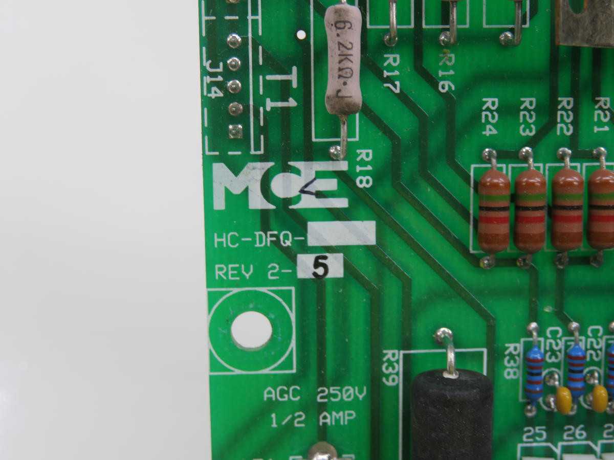MCE HC-DFQ Motion Control Circuit Board T239654 - PCB CIRCUIT BOARDS