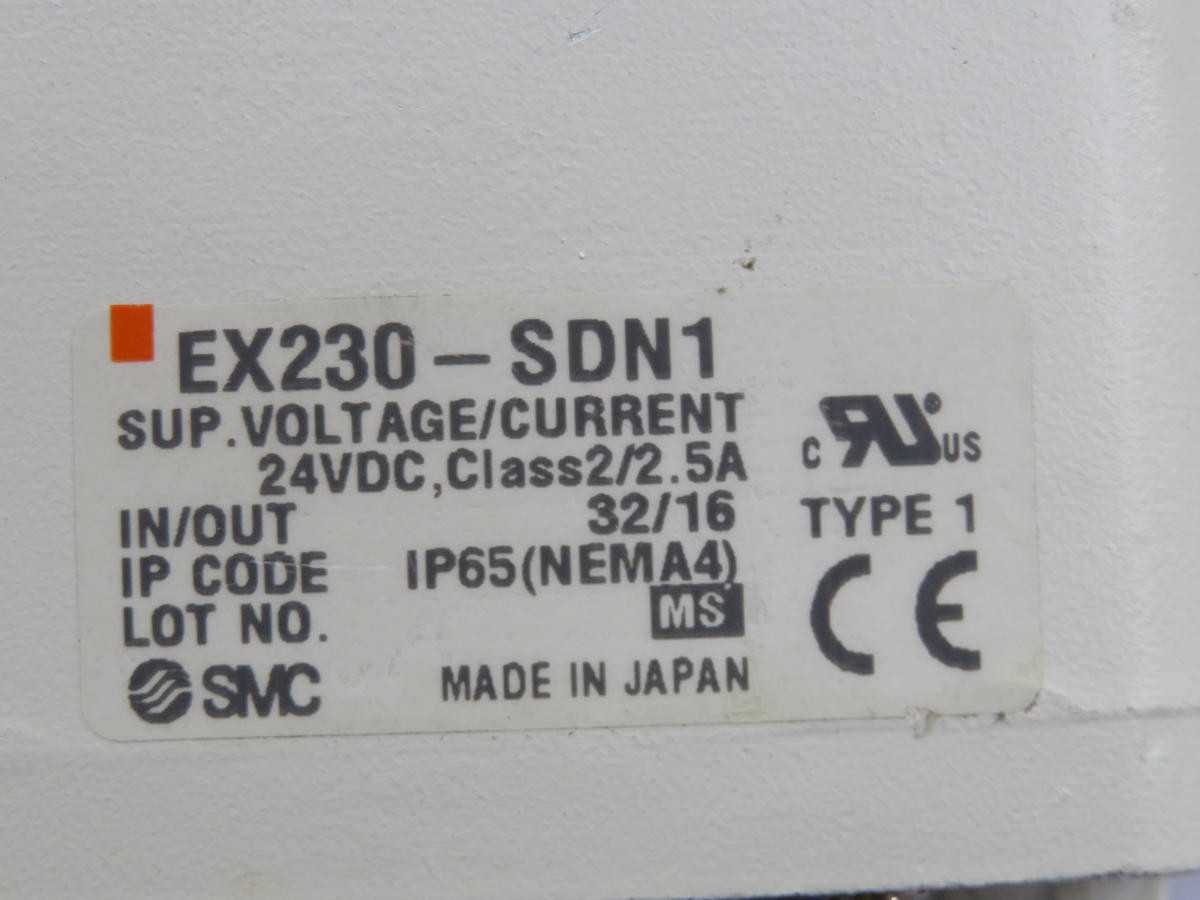 SMC EX230-SDN1 DRIVE INTERFACE T226618 - PLC MODULES