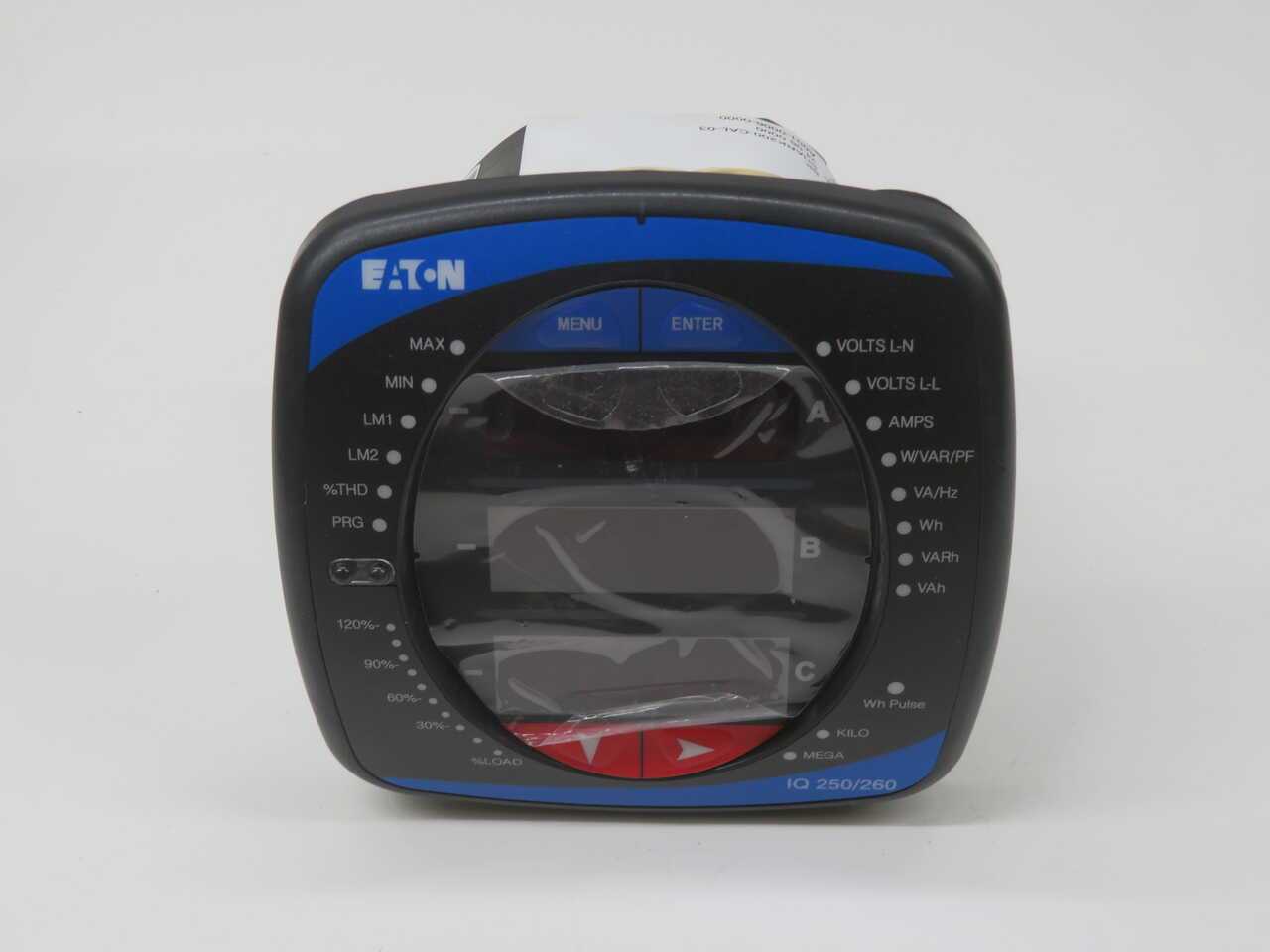 EATON IQ260MA55100 65A2036G03 POWER XPERT METER DISPLAY - AUTOMATION & CONTROLS