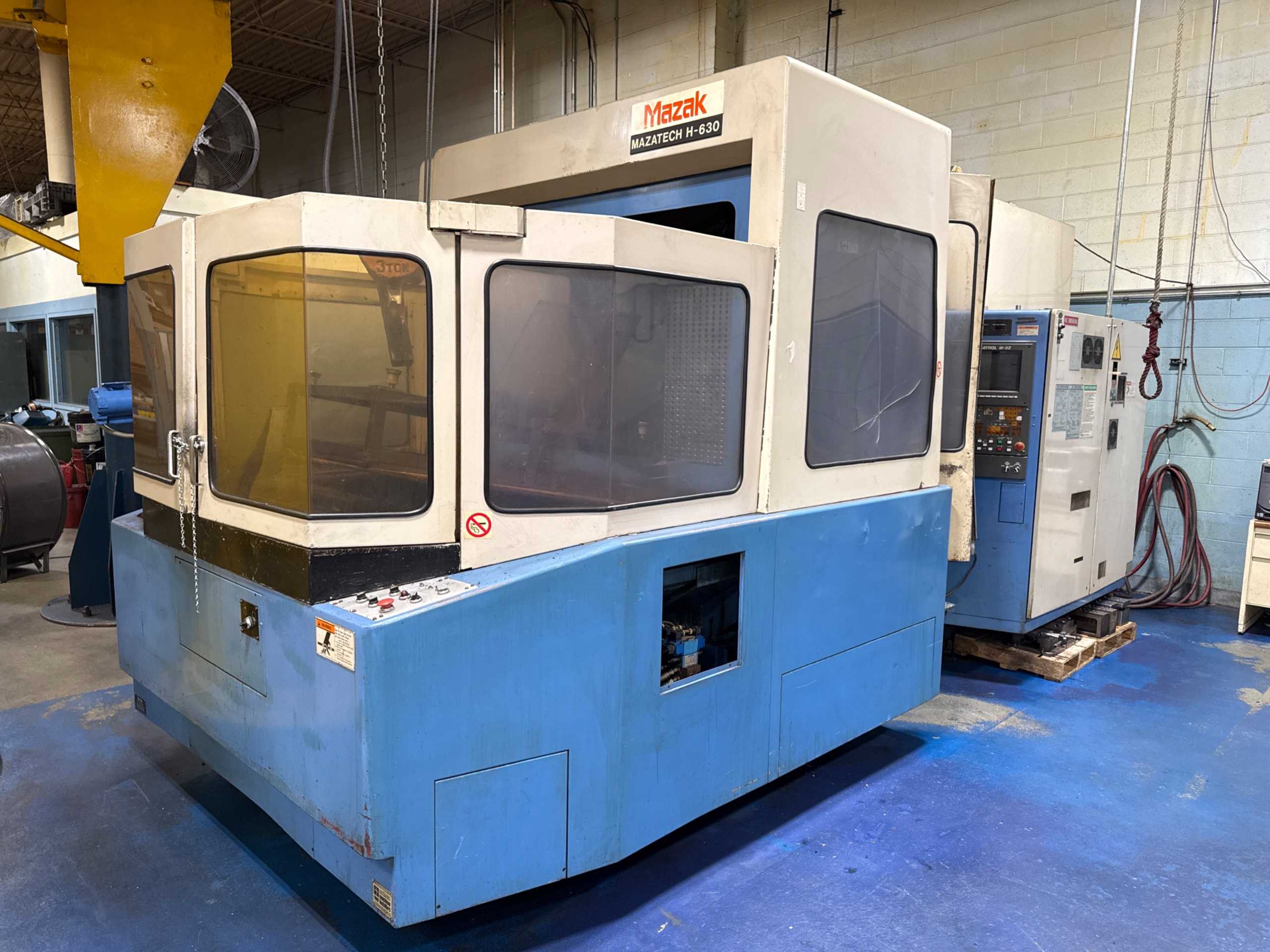 1989 Mazak H-630 Horizontal Machining Center - HORIZONTAL MACHINING CENTERS