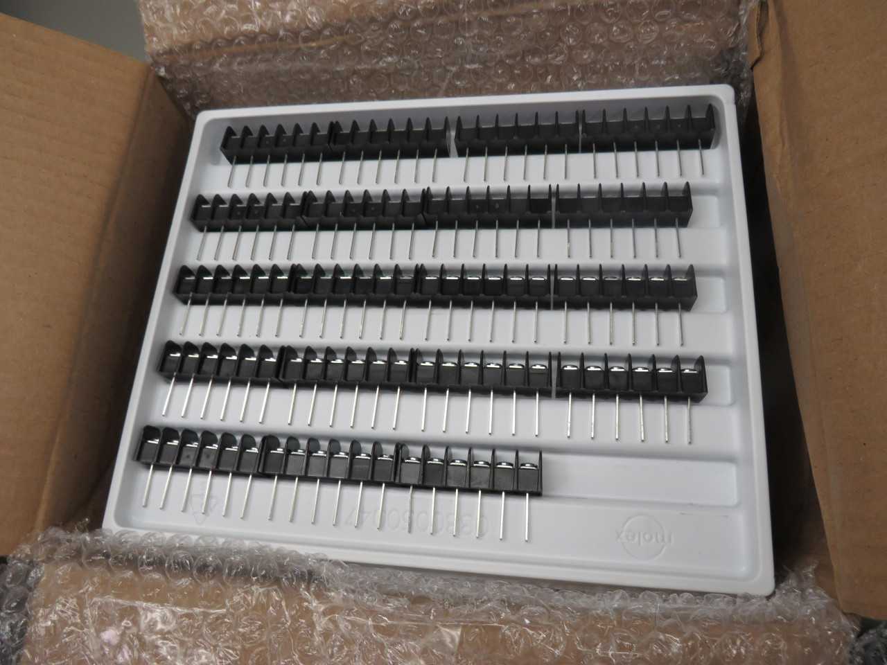LOT OF 270 MOLEX 0387291412 SR BTS WW 6 ASY C
T153096 - TERMINAL BLOCKS