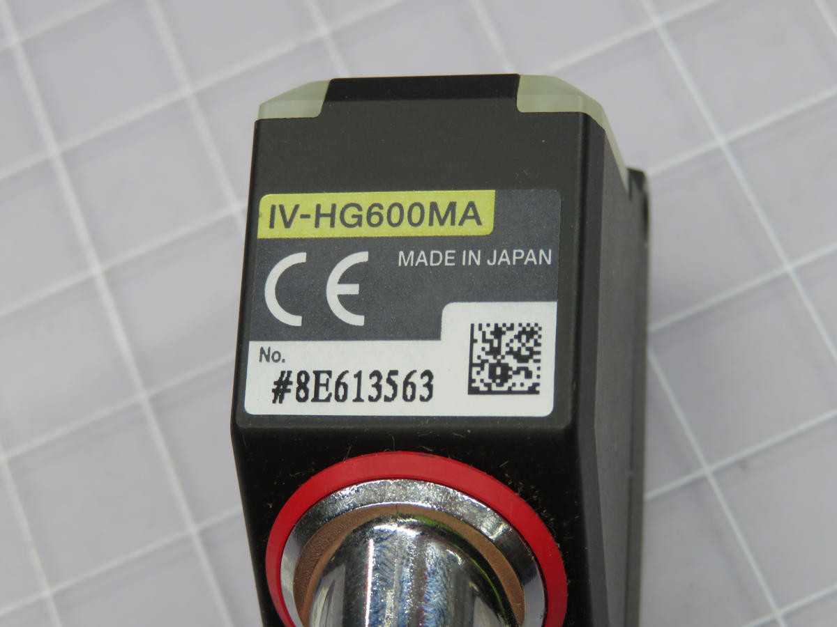 KEYENCE IV-HG600MA SENSOR HEAD T210495 - SENSORS