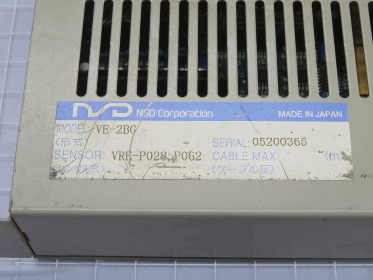 NSD VE-2BG SENSOR CONTROLLER T260629 - SENSORS