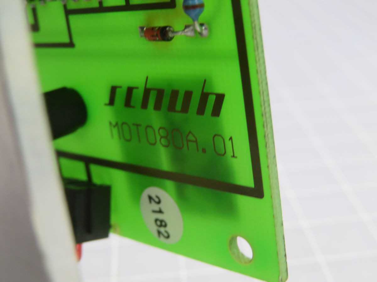 SCHUH MOTO80A.01 CIRCUIT BOARD T256026 - PCB CIRCUIT BOARDS