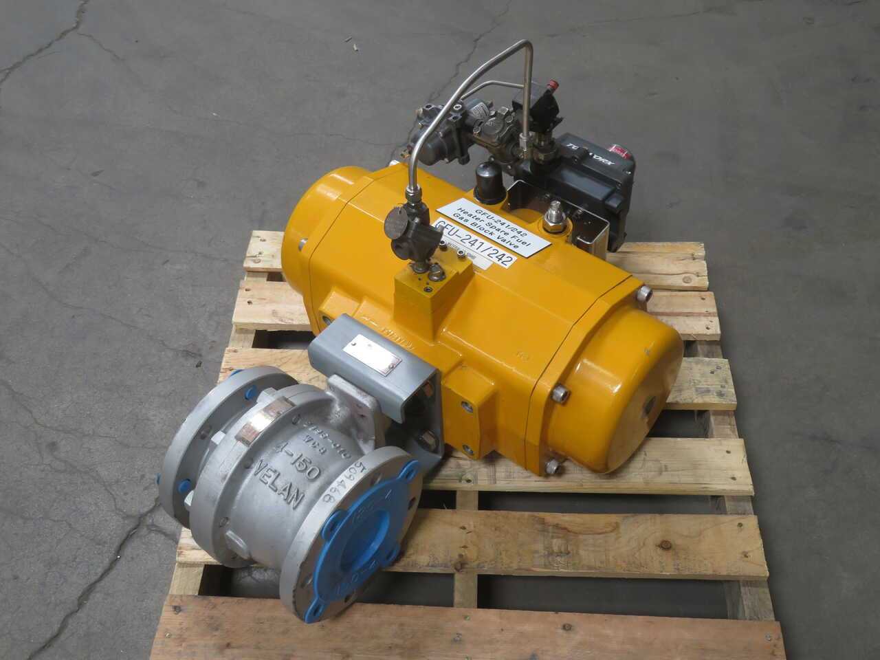 Scallon Controls GFU-241/242 Heater Spare Fuel Gas Block Valve Assembly - VALVES
