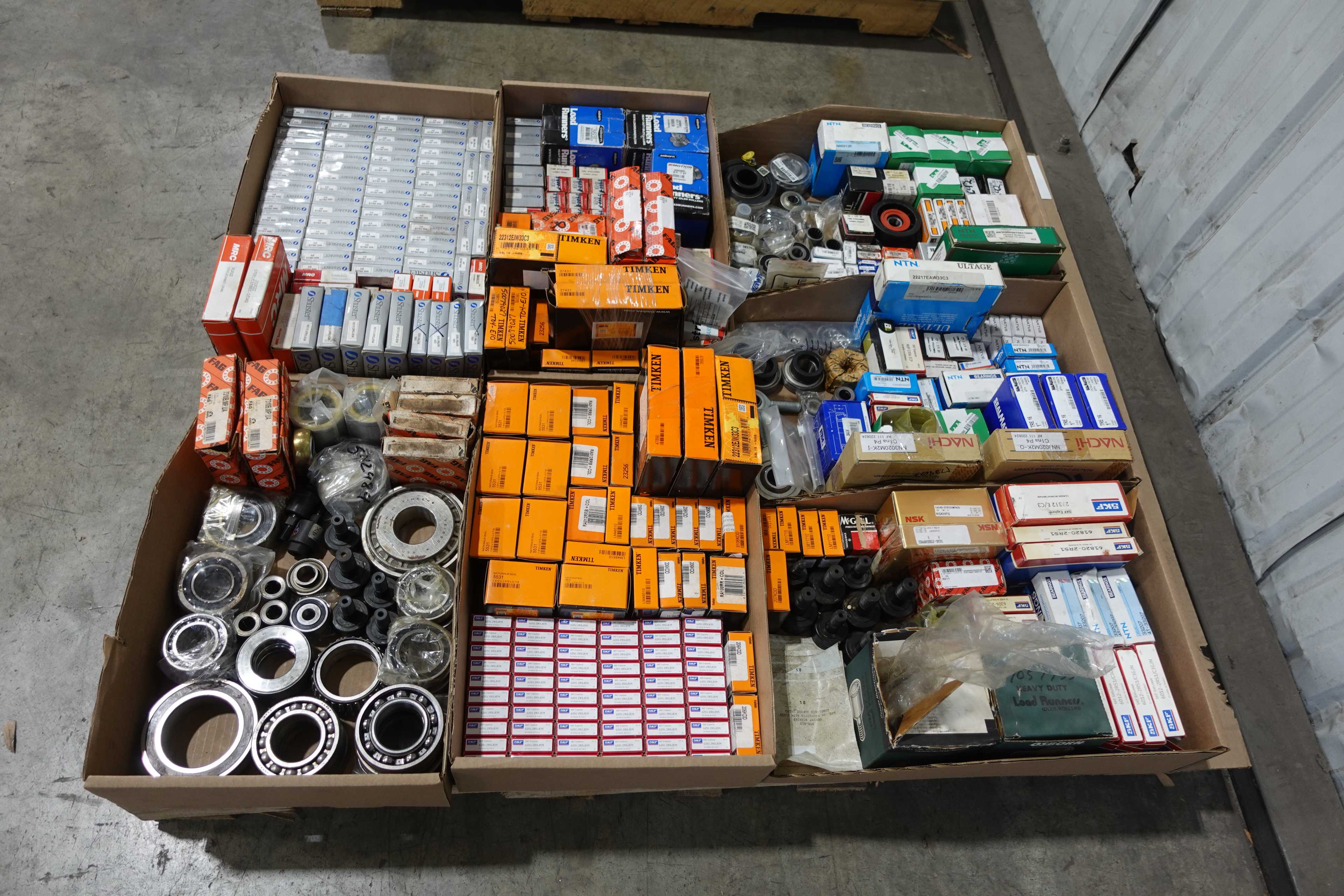 SKU 1766012 - PALLET OF ASSORTED BEARINGS - BEARINGS