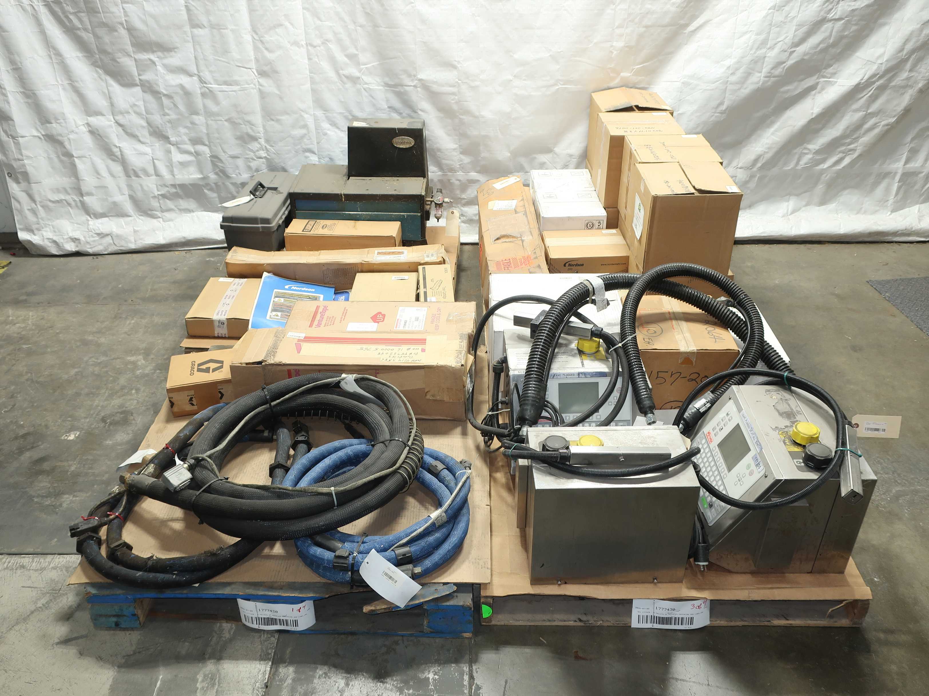 SKU 1777430 - 4 PALLETS OF ASSORTED PACKAGING AND LABELING - PACKAGING