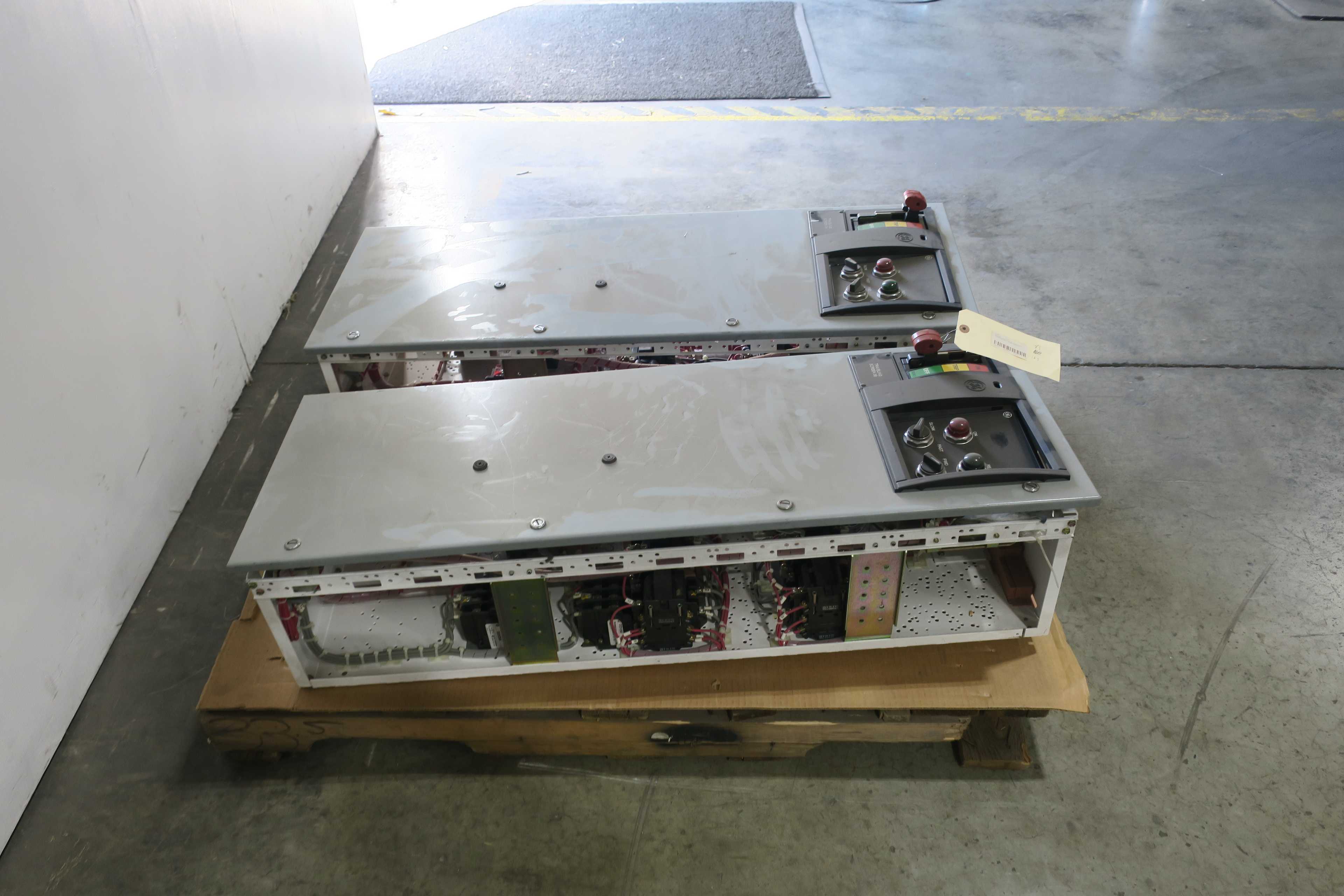 SKU 1785683 - LOT OF 2 GENERAL ELECTRIC GE EVOLUTION MCC STARTER BUCKETS - AUTOMATION & CONTROLS