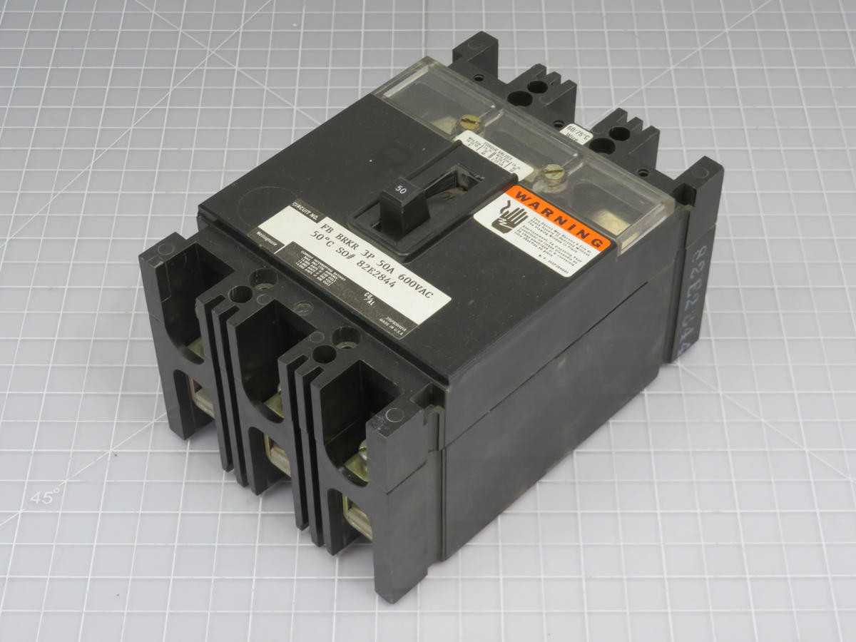 WESTINGHOUSE 82E2844 3 POLE CIRCUIT BREAKER T202234 - CIRCUIT BREAKERS