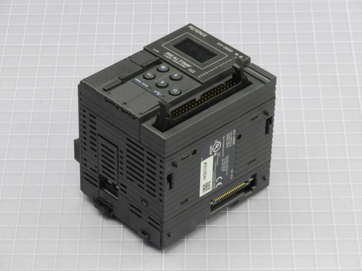 KEYENCE KV-3000 PLC CPU MODULE T228941 - PLC MODULES