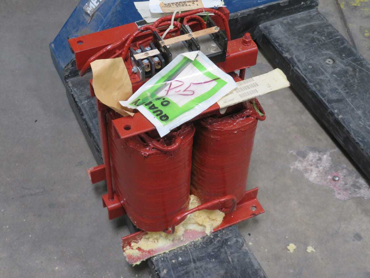 P&H HARNISCHFEGER 100A4750-8 CRANE CONTROL REACTOR T196819 - CRANES
