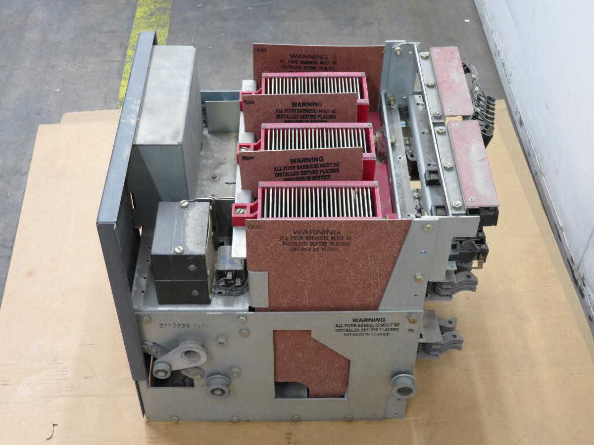 WESTINGHOUSE DS-206 LOW-VOLTAGE AC POWER CIRCUIT BREAKER T210341 - CIRCUIT BREAKERS