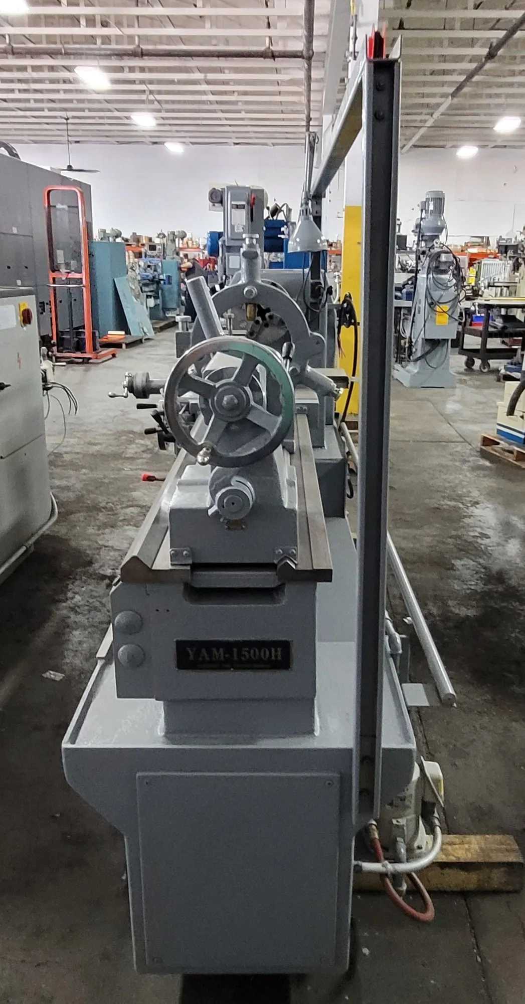 1984 YANG IRON WORKS 1500H LATHE - 60" BED, 1500 RPM, 10 HP, 22" SWING - MANUAL LATHES