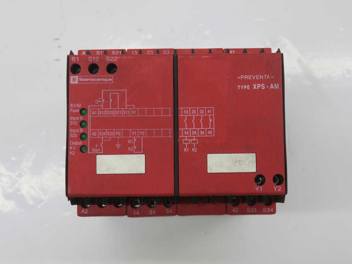 TELEMECANIQUE XPSAM5140 SAFETY RELAY T234600 - SWITCHES
