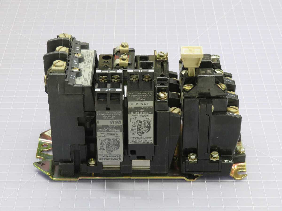 ALLEN BRADLEY 509-BOD 595-AB NON REVERSING STARTER T235308 - MOTOR STARTERS
