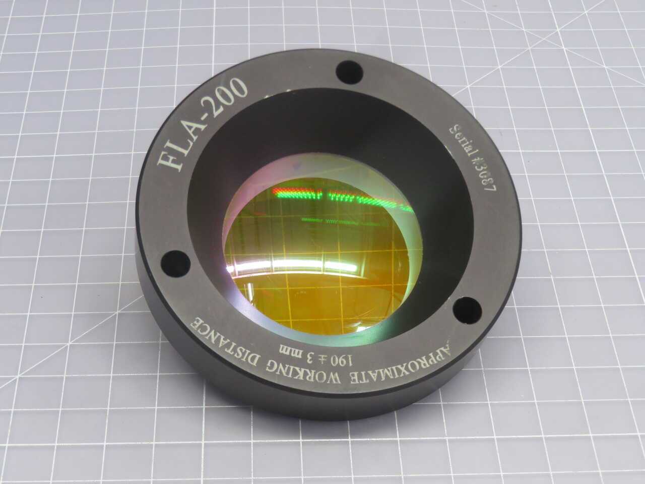 FLA-200 F-THETA LENS - INSPECTION CAMERAS