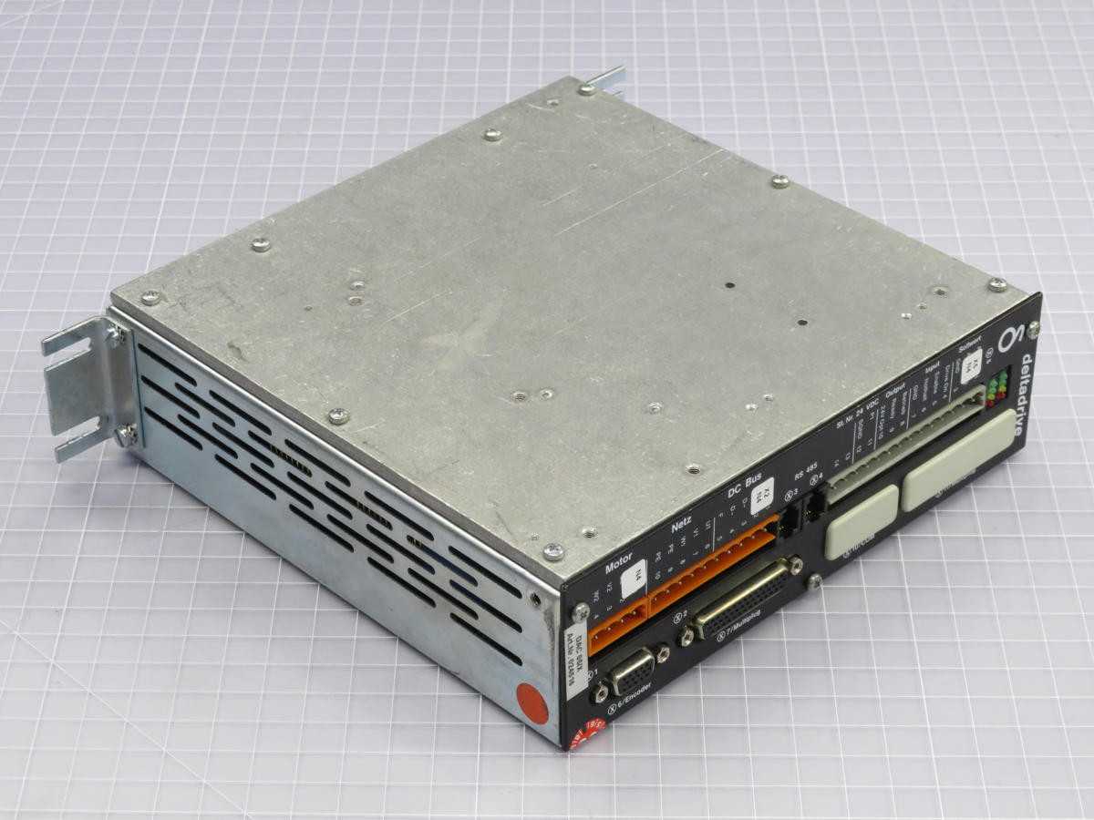 DELTADRIVE DAC 05/X DIGITAL AC SERVO DRIVE T211237 - AC VFD DRIVES