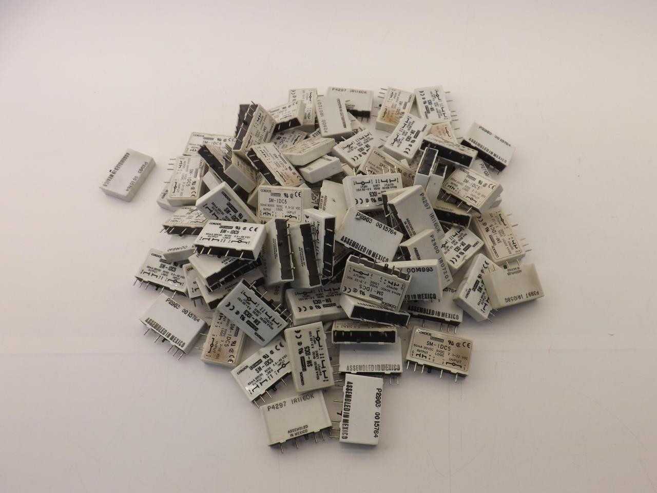 LOT OF 88 CROUZET SM-IDC5 GORDOS SOLID STATE CONTROL RELAYS T39342 - ELECTRICAL RELAYS
