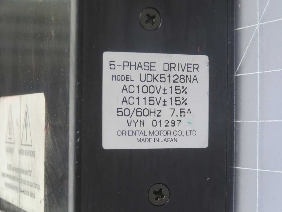 Oriental Motor UDK5128NA Stepper Phase Driver T247293 - MOTOR DRIVES