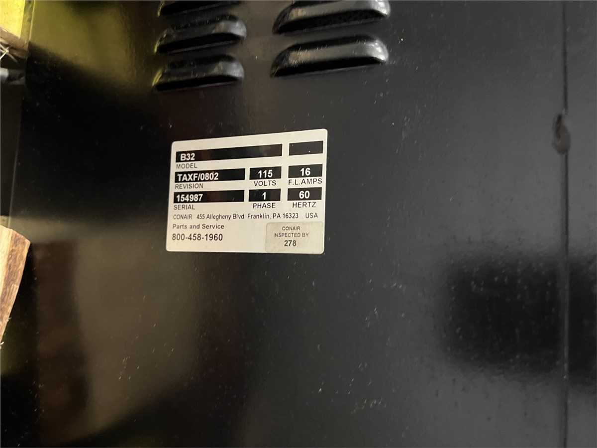 Conair B32 Load Control For Central Vacuum System - OPERATOR CONTROLS