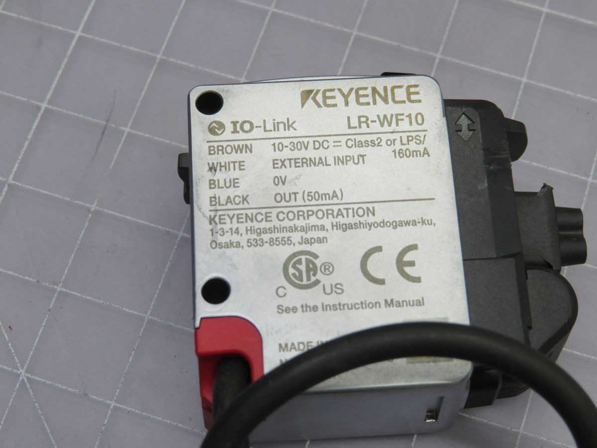 KEYENCE LR-WF10 SENSOR T252239 - SENSORS