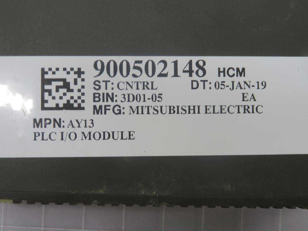 MITSUBISHI AY-13 OUTPUT MODULE T241330 - PLC MODULES