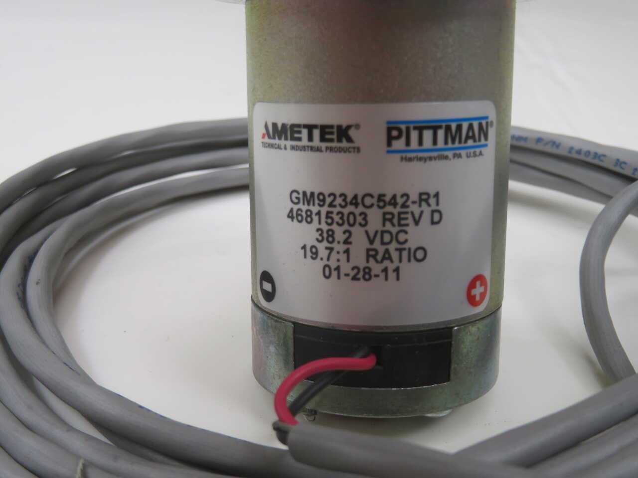 PITTMAN GM9234C542-R1 46815303 GEAR MOTOR T271358 - ELECTRIC MOTORS