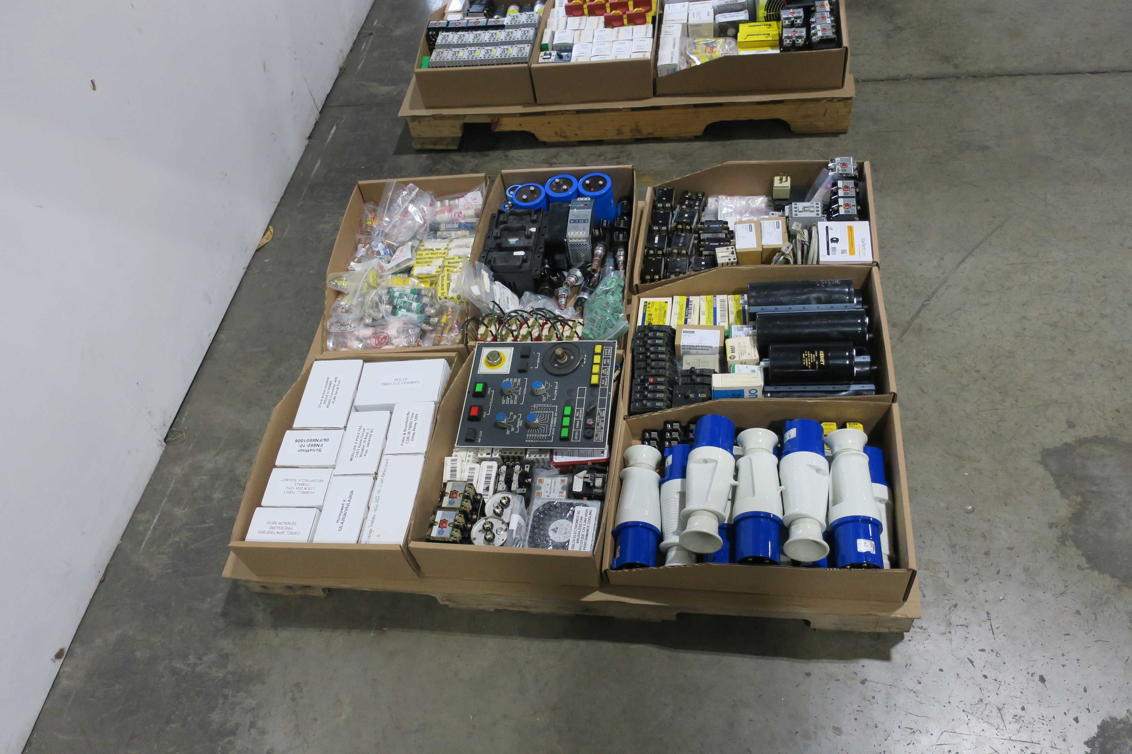 SKU 1784654 - 2 PALLETS OF ASSORTED ELECTRICAL COMPONENTS - ELECTRICAL COMPONENTS