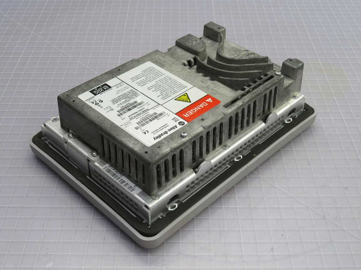 ALLEN BRADLEY 2711P-T7C4D8 PANELVIEW PLUS 6 700 6.5" COLOR TOUCH HMI 24VDC USED - AUTOMATION & CONTROLS