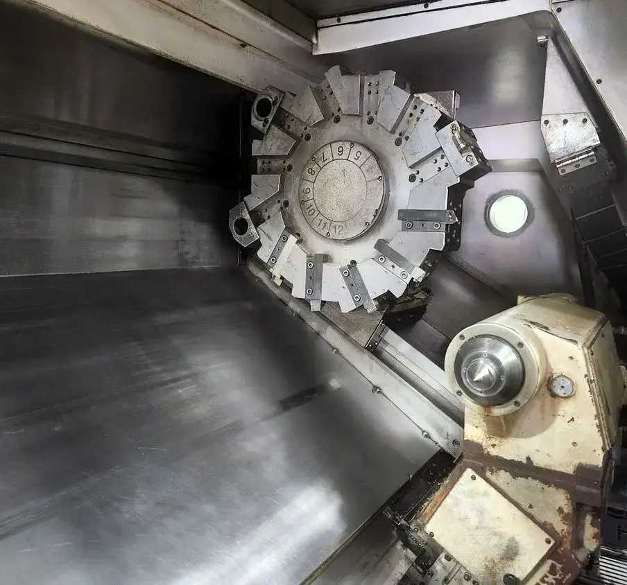 2010 Okuma LB-35II CNC Turning Center With Chip Conveyor, 40 HP, 3200 RPM - CNC LATHES