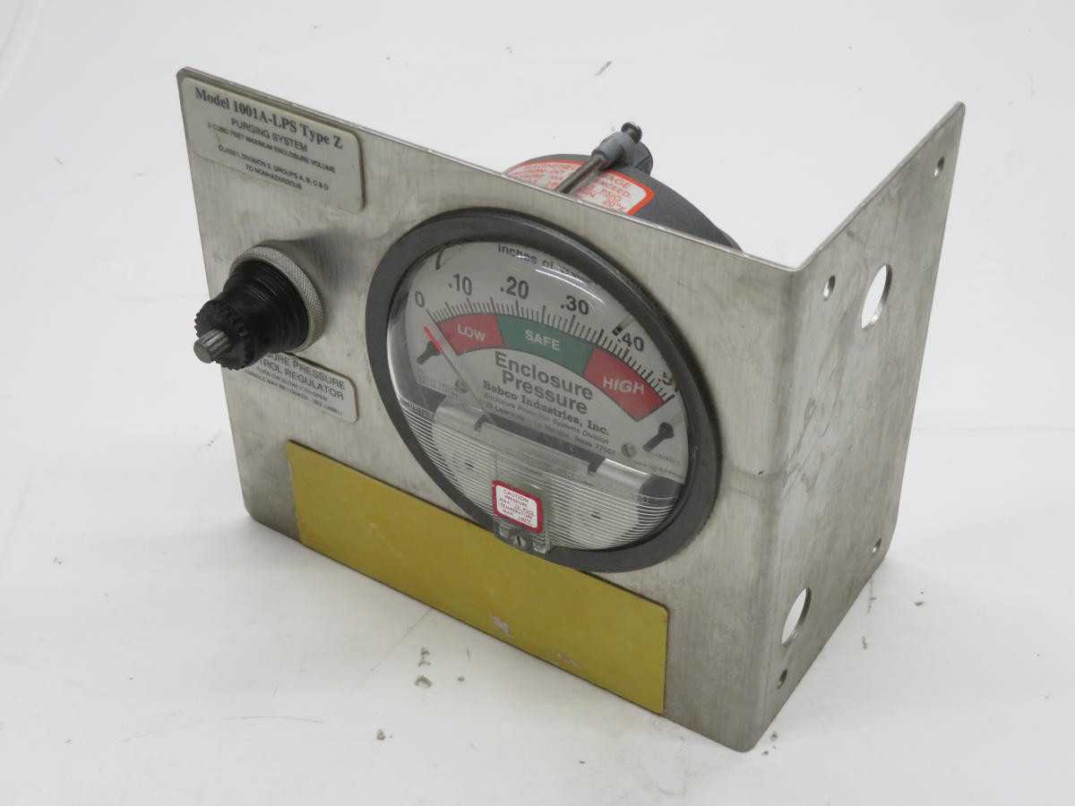 PEPPERL FUCHS 1001A-LPS TYPE Y OR Z PURGE AND PRESSURIZATION SYSTEM T210849 - AUTOMATION & CONTROLS