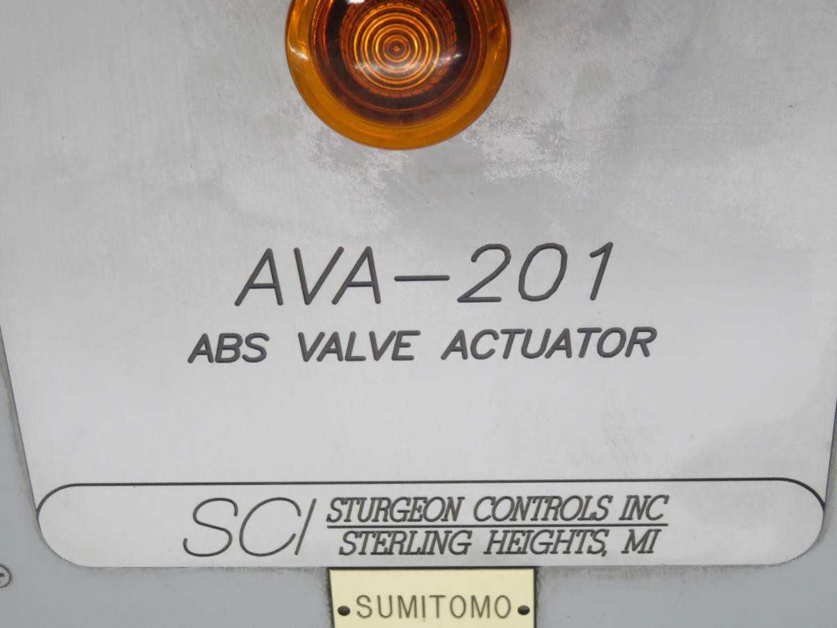 SCI AVA-201 ABS VALVE ACTUATOR T213058 - ACTUATOR