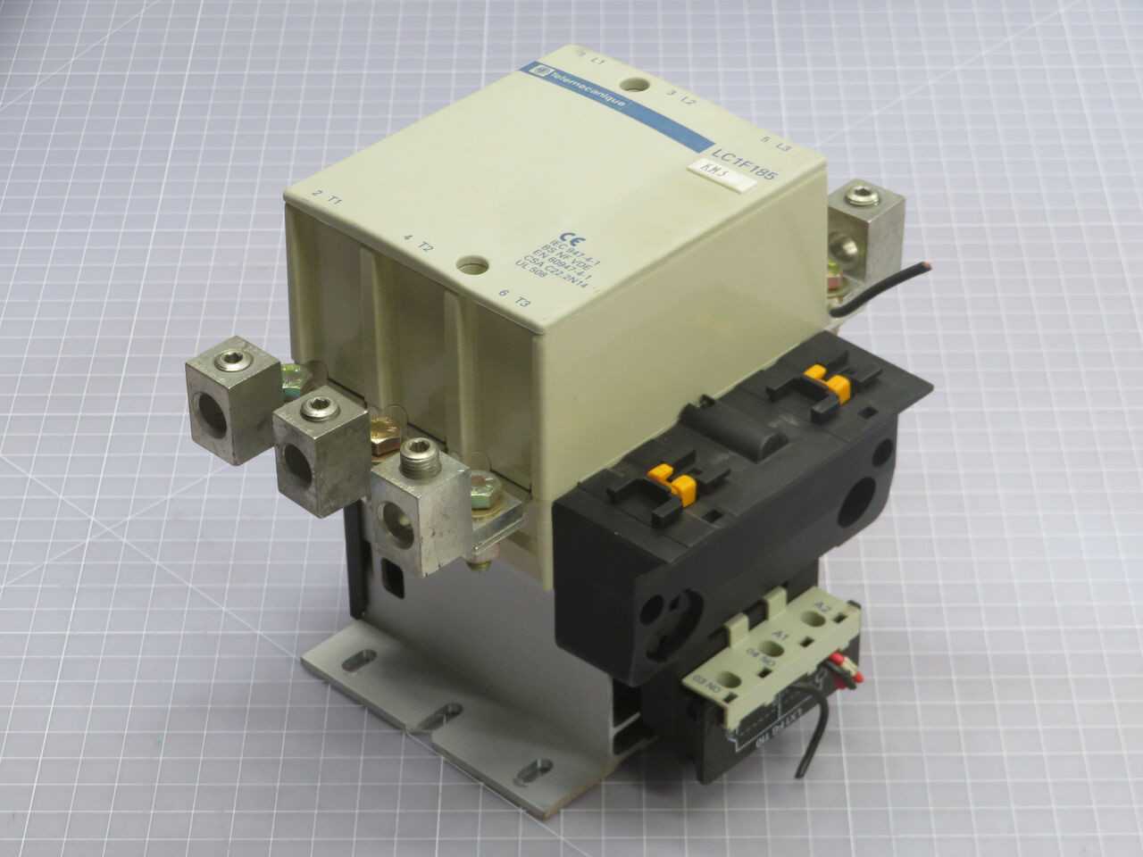 TELEMECANIQUE LC1F185 CONTACTOR BODY T245545 - CONTACTORS