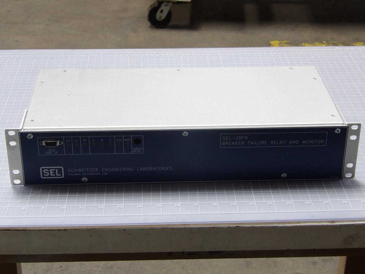 SEL SEL-2BFR 2BFR00-4556XHNB BREAKER FAILURE RELAY AND MONITOR T195439 - ELECTRICAL RELAYS